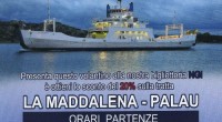 La Compagnia di Navigazione Generale Italiana è lieta di informare i signori turisti presenti nell’isola che qualora scegliessero la nave Caronte nel collegamento La Maddalena-Palau possono usufruire […]